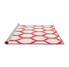 Contemporary Red Washable Rugs