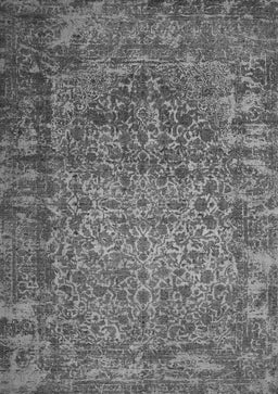 Abstract Gray Contemporary Rug, con1113gry