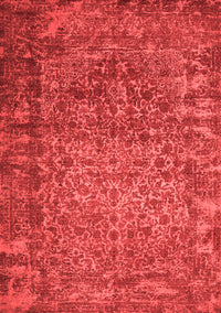 Abstract Red Contemporary Rug, con1113red