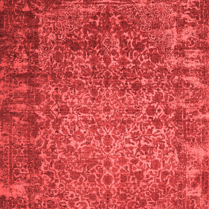 Machine Washable Abstract Red Contemporary Rug, wshcon1113red