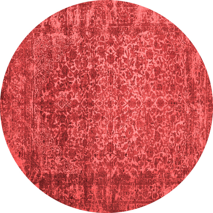 Machine Washable Abstract Red Contemporary Rug, wshcon1113red