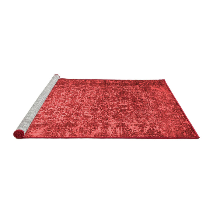 Contemporary Red Washable Rugs