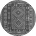 Square Oriental Gray Traditional Rug, con1114gry