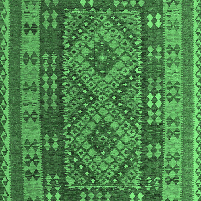 Oriental Emerald Green Traditional Rug, con1114emgrn