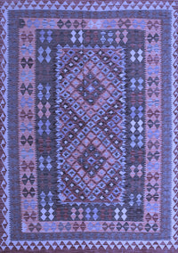 Oriental Blue Traditional Rug, con1114blu