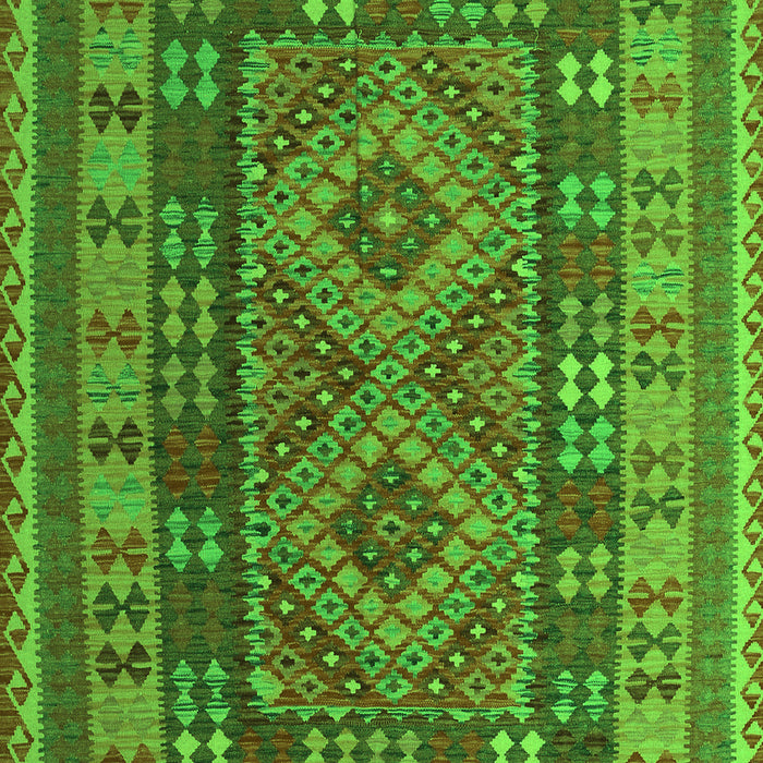 Oriental Green Traditional Rug, con1114grn