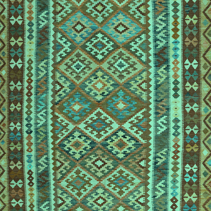 Southwestern Turquoise Country Rug, con1115turq