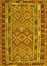 Southwestern Yellow Country Rug, con1115yw