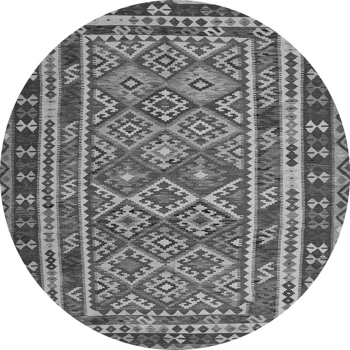 Machine Washable Southwestern Gray Country Rug, wshcon1115gry