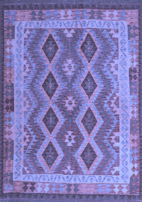 Southwestern Blue Country Rug, con1116blu