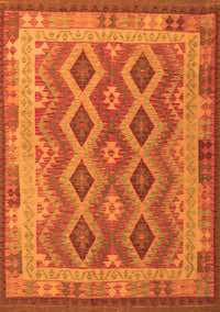 Southwestern Orange Country Rug, con1116org