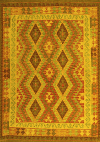 Southwestern Yellow Country Rug, con1116yw