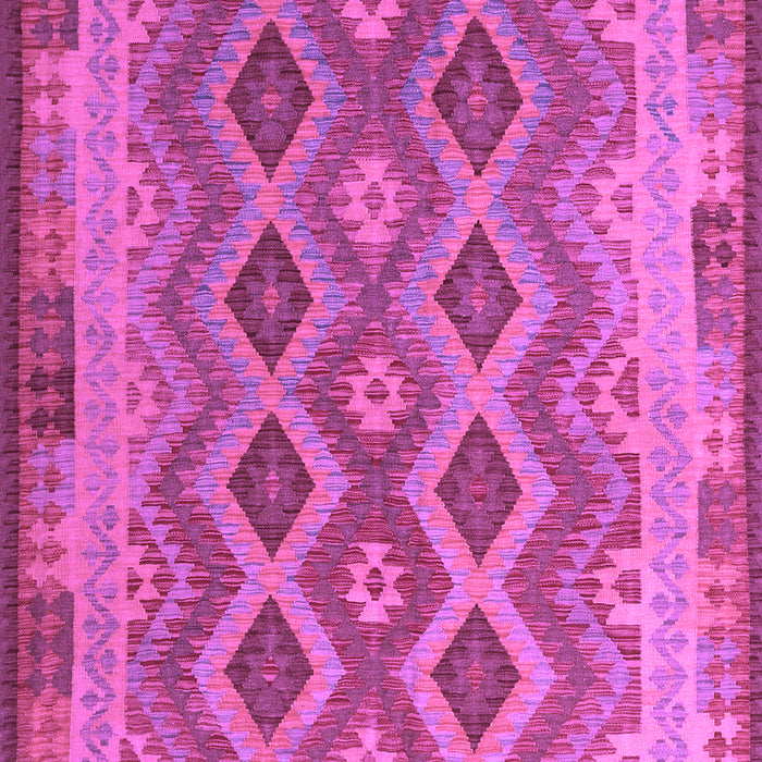 Machine Washable Southwestern Purple Country Area Rugs, wshcon1116pur