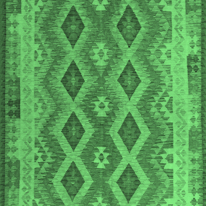 Southwestern Emerald Green Country Rug, con1116emgrn