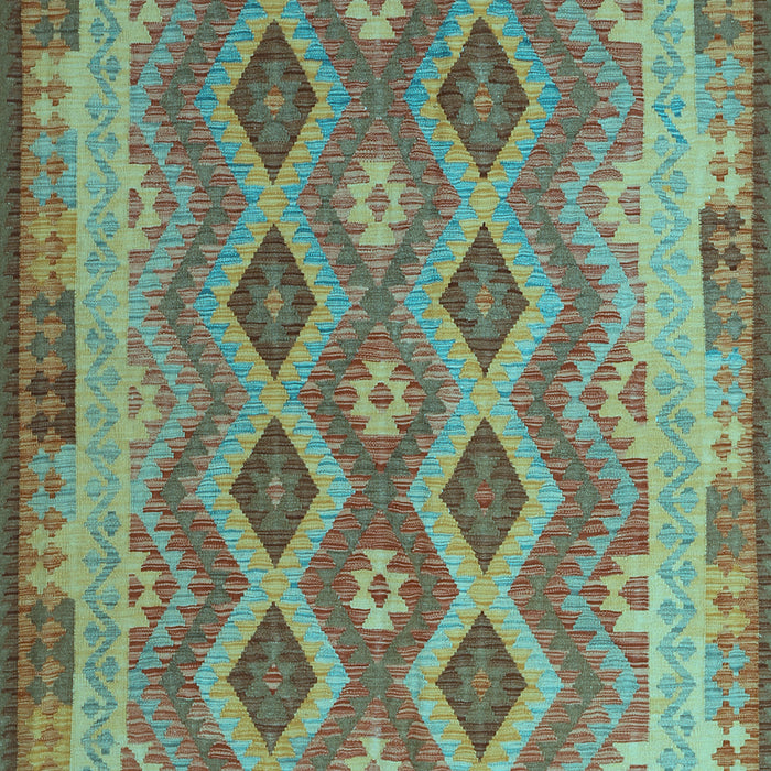 Southwestern Light Blue Country Rug, con1116lblu