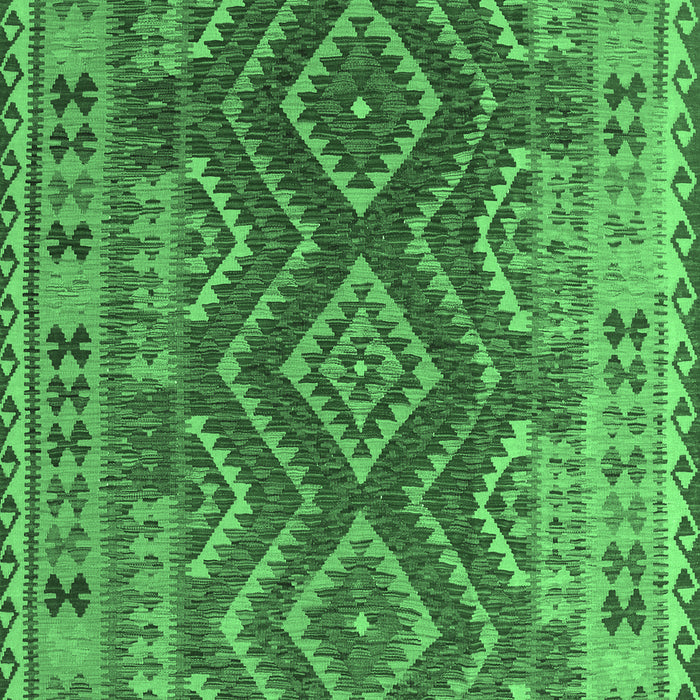 Oriental Emerald Green Traditional Rug, con1117emgrn