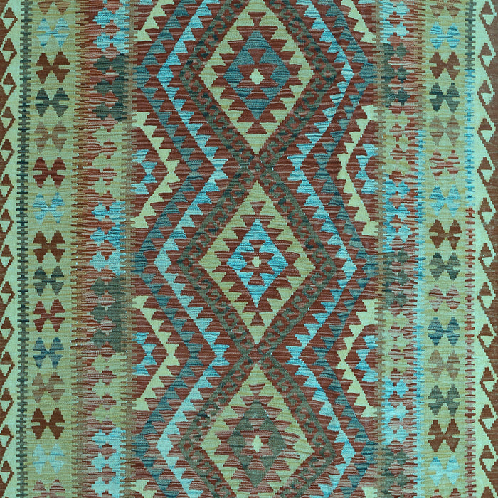 Machine Washable Oriental Light Blue Traditional Rug, wshcon1117lblu