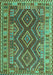 Oriental Turquoise Traditional Rug, con1117turq