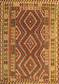 Oriental Brown Traditional Rug, con1117brn