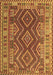 Machine Washable Oriental Brown Traditional Rug, wshcon1117brn