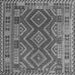 Serging Thickness of Oriental Gray Traditional Rug, con1117gry