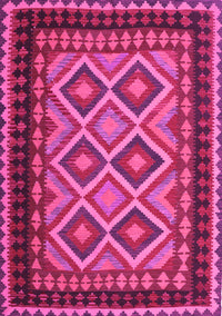 Oriental Pink Traditional Rug, con1118pnk