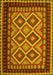 Oriental Yellow Traditional Rug, con1118yw