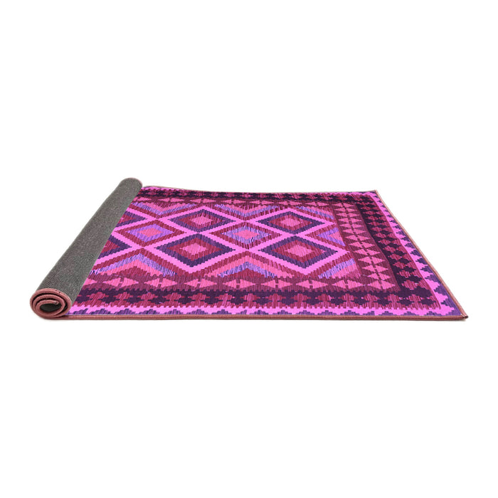 Sideview of Oriental Purple Traditional Rug, con1118pur