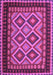 Machine Washable Oriental Purple Traditional Area Rugs, wshcon1118pur