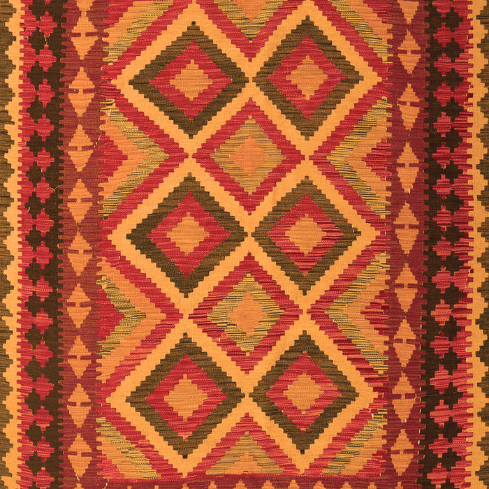 Oriental Orange Traditional Rug, con1118org