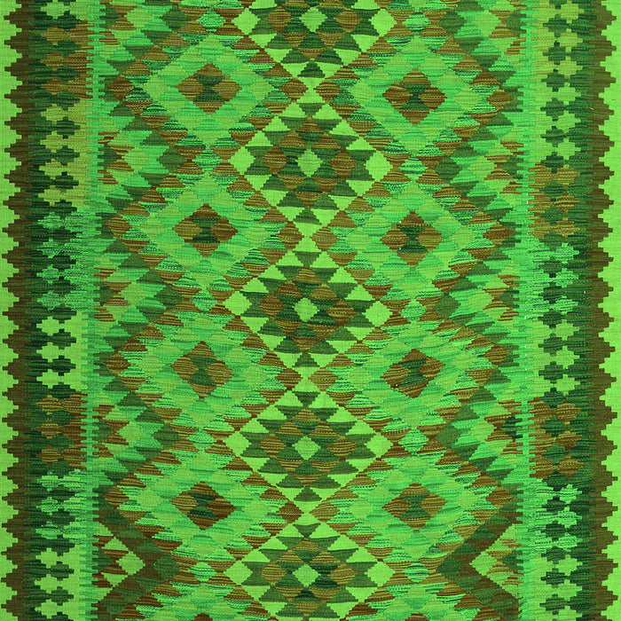 Southwestern Green Country Rug, con1119grn