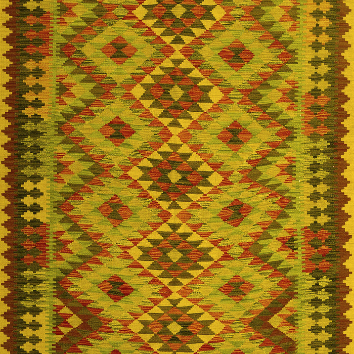 Southwestern Yellow Country Rug, con1119yw