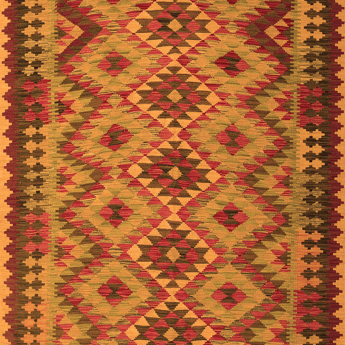 Southwestern Orange Country Rug, con1119org