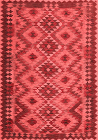 Southwestern Red Country Rug, con1119red