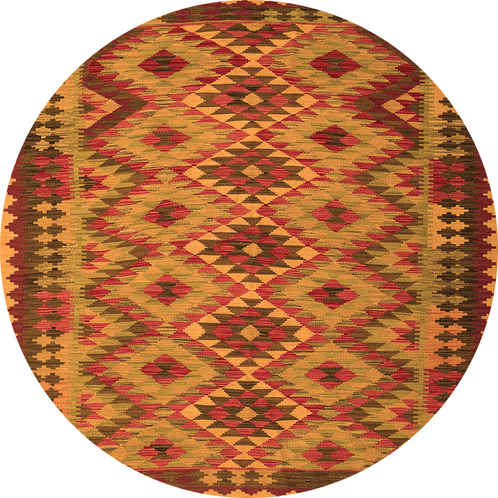 Machine Washable Southwestern Orange Country Area Rugs, wshcon1119org