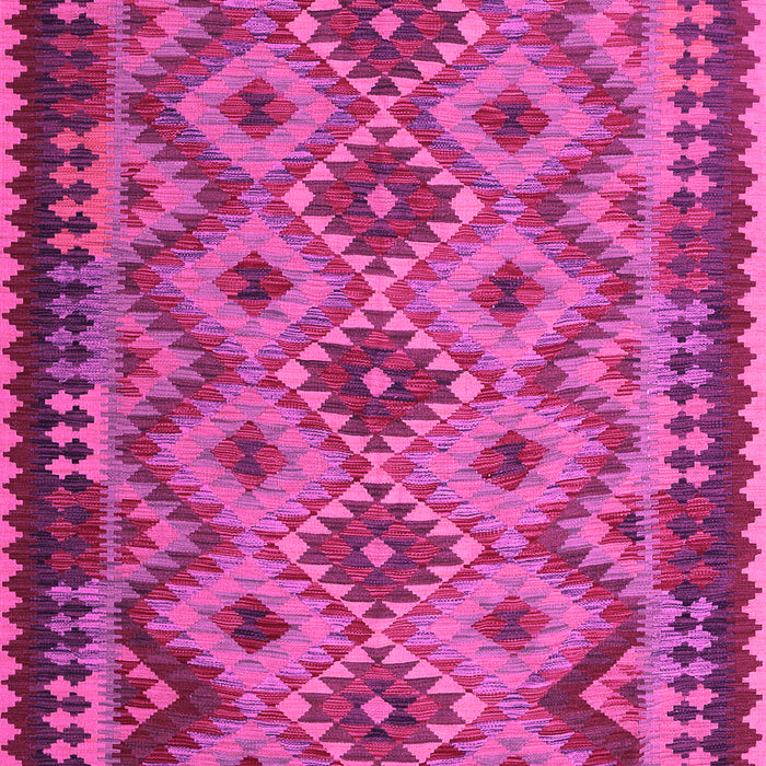Machine Washable Southwestern Pink Country Rug, wshcon1119pnk