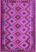 Machine Washable Southwestern Purple Country Area Rugs, wshcon1119pur