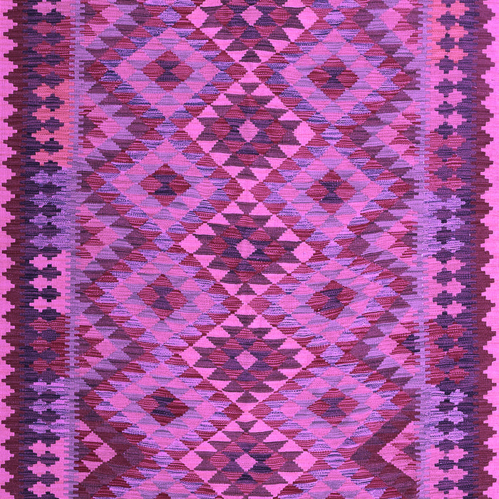 Machine Washable Southwestern Purple Country Area Rugs, wshcon1119pur