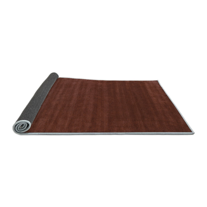 Sideview of Abstract Light Blue Contemporary Rug, con111lblu