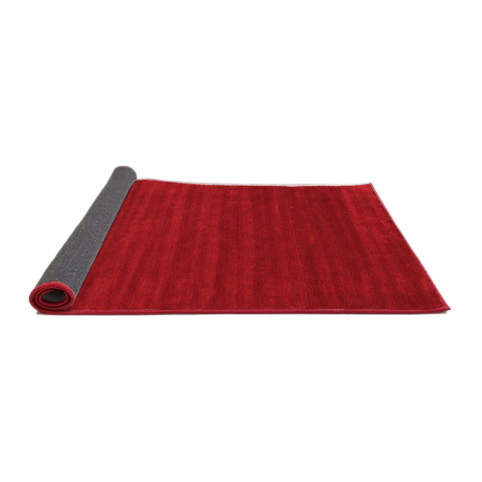 Abstract Red Contemporary Area Rugs