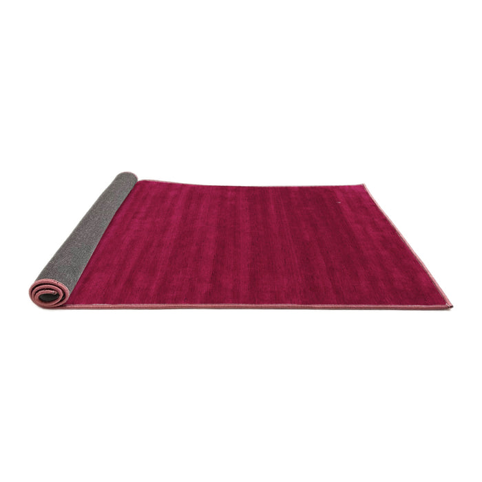 Sideview of Abstract Pink Contemporary Rug, con111pnk