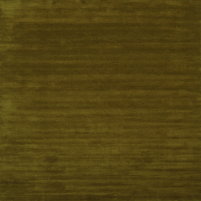 Serging Thickness of Abstract Green Contemporary Rug, con111grn