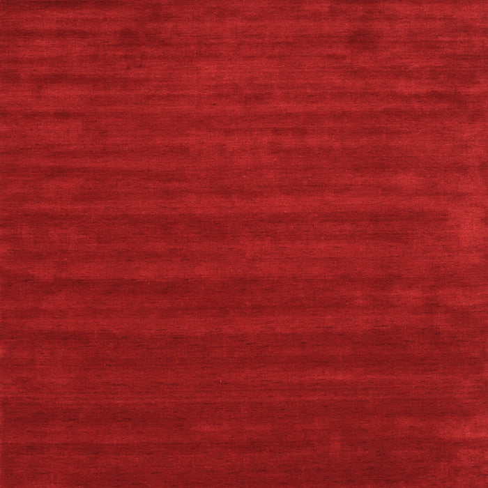Abstract Orange Contemporary Rug, con111org