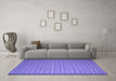 Machine Washable Abstract Purple Contemporary Area Rugs in a Living Room, wshcon1120pur
