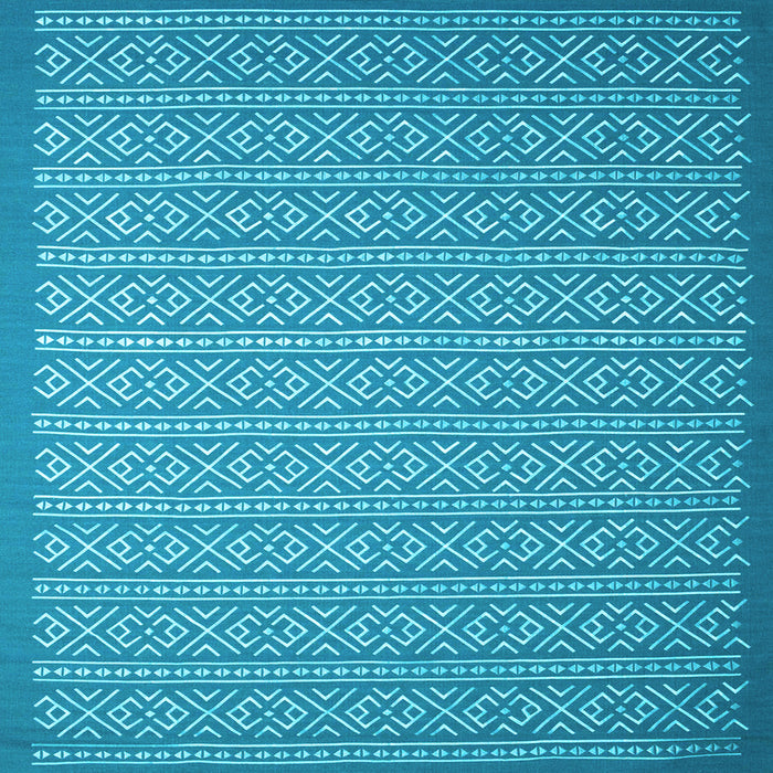 Square Machine Washable Abstract Light Blue Contemporary Rug, wshcon1120lblu