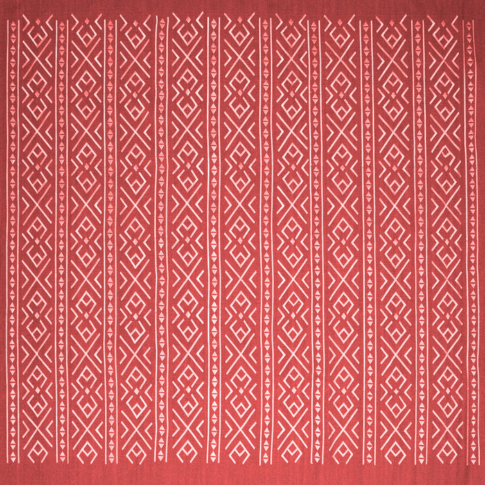 Machine Washable Abstract Red Contemporary Rug, wshcon1120red