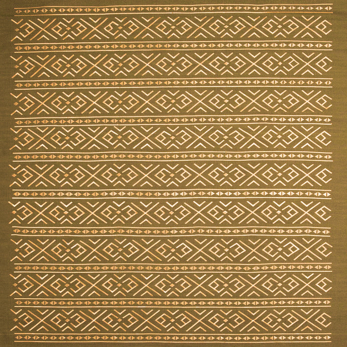 Serging Thickness of Abstract Orange Contemporary Rug, con1120org