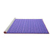 Sideview of Machine Washable Abstract Purple Contemporary Area Rugs, wshcon1120pur