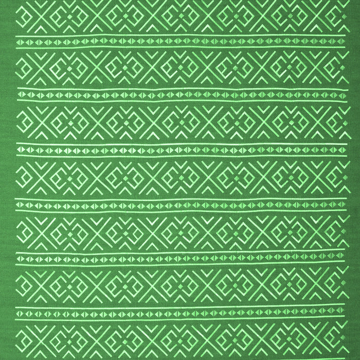 Machine Washable Abstract Emerald Green Contemporary Area Rugs, wshcon1120emgrn