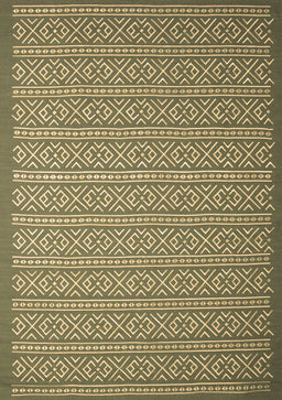 Abstract Brown Contemporary Rug, con1120brn